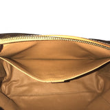 CELINE Pouch Clutch bag Macadam PVC coated canvas DM97 Brown Women Used Authentic