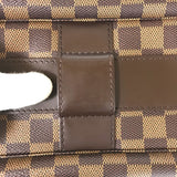 Louis Vuitton Bolso de hombro Bag Naviglio Damier Canvas N45255 Mujeres marrones usadas auténticas