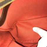 Borsa per spalle Louis Vuitton Borsa imbracatura Naviglio Damier Canvas N45255 Donne marroni usate autentiche