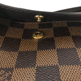 Borsetta a tracolla Louis Vuitton Aubagne Damier Canvas N51129 Donne marroni usate autentiche