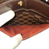 Sac à main Louis Vuitton Sac à main aubagne damier toile n51129 femmes brunes utilisées authentiques