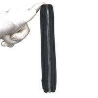 PRADA Long Wallet Purse Round zip Safiano leather 2ML317  black mens(Unisex) Used Authentic