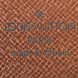 LOUIS VUITTON Long Wallet Purse Portochequier Cartes Crdit Monogram canvas M62225 Brown mens(Unisex) Used Authentic