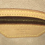 Louis Vuitton Einkaufstasche Handtasche Eimer PM Monogramm Leinwand M42238 Braune Frauen verwendet authentisch