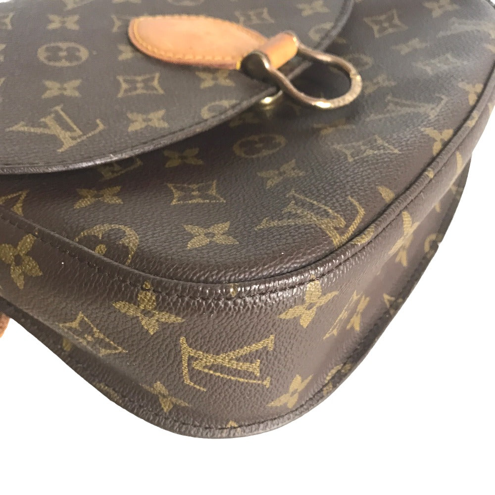 LOUIS VUITTON Shoulder Bag M51242 Monogram canvas Brown Sling bag Saint-Cloud