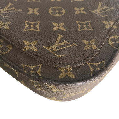 LOUIS VUITTON Shoulder Bag M51242 Monogram canvas Brown Sling bag Saint-Cloud