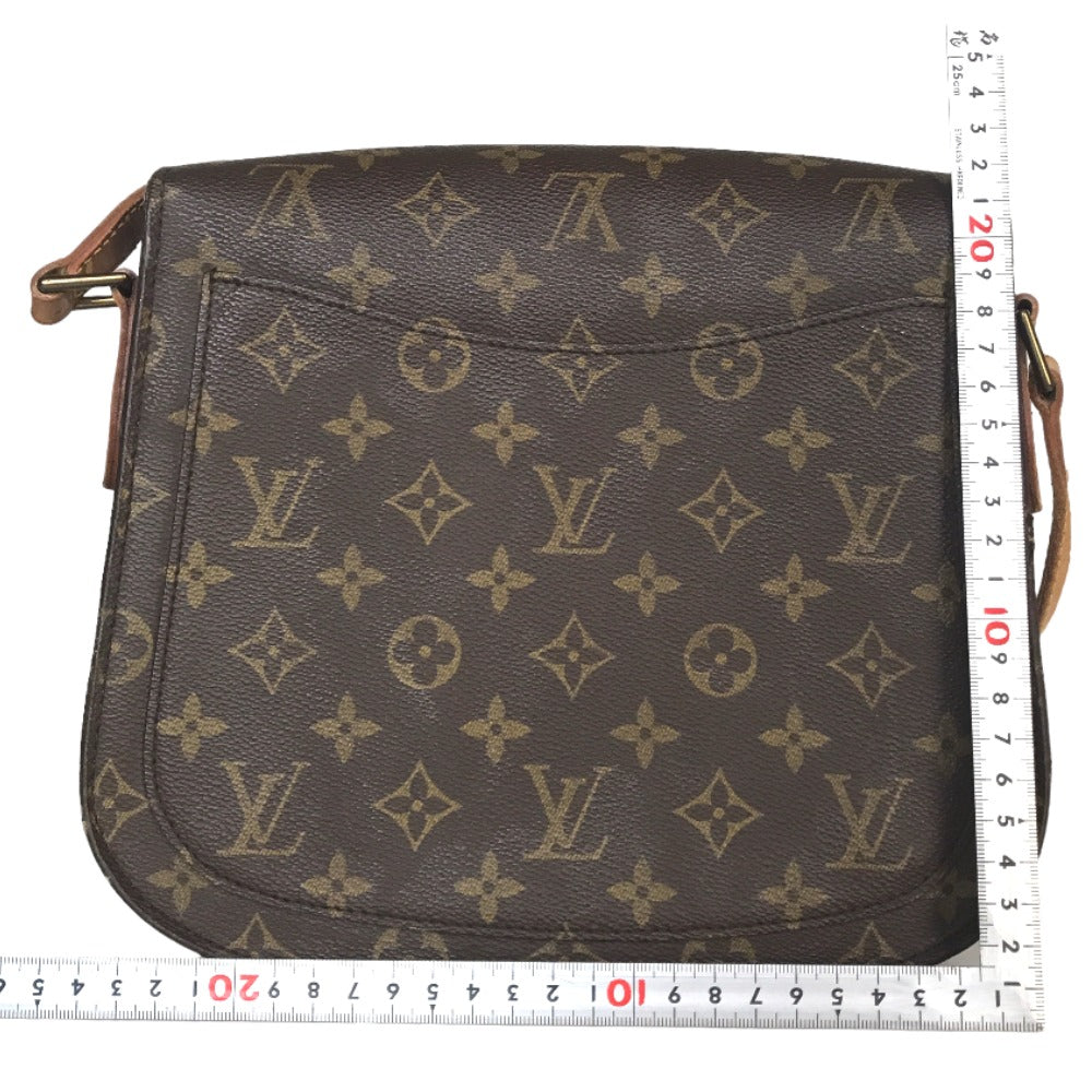 LOUIS VUITTON Shoulder Bag M51242 Monogram canvas Brown Sling bag Saint-Cloud