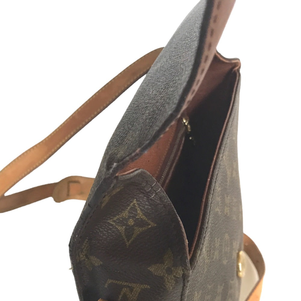 LOUIS VUITTON Shoulder Bag M51242 Monogram canvas Brown Sling bag Saint-Cloud