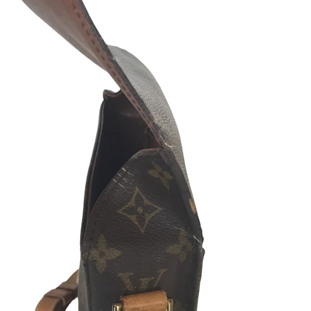 LOUIS VUITTON Shoulder Bag M51242 Monogram canvas Brown Sling bag Saint-Cloud