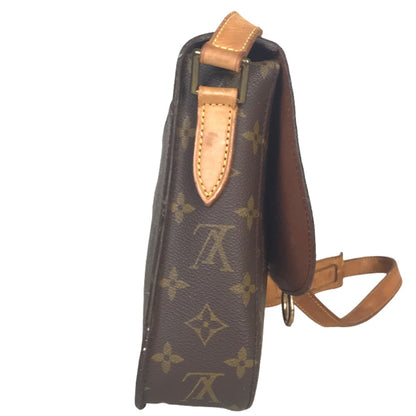 LOUIS VUITTON Shoulder Bag M51242 Monogram canvas Brown Sling bag Saint-Cloud