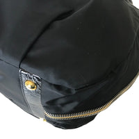 PRADA Shoulder Bag Handbag Nylon BR4098 black Women Used Authentic