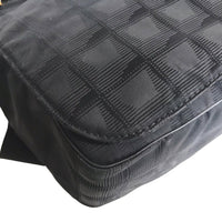 CHANEL Messenger bag Shoulder Bag New travel line canvas A29348 black Women(Unisex) Used 1116-2401OK 100% authentic