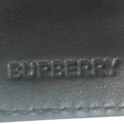 BURBERRY Bifold Wallet MDTITSIC70CHI leather black mens(Unisex) Used Authentic