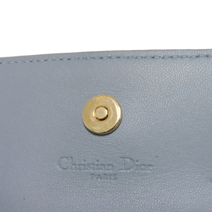 Dior Bifold Wallet S0966ONMJ_M81B lambskin Cloud blue Canage Glycine Wallet