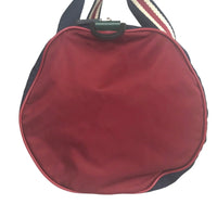 GUCCI Travel bag Duffle bag Boston Duffel bag logo hysteria Nylon 189656 497927 Navy red green mens(Unisex) Used Authentic