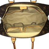 LOUIS VUITTON Handbag Tote Bag Deauville Monogram canvas M47270 Brown Women Used 1145-2401E 100% authentic