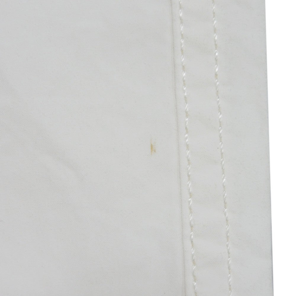 GUCCI Pants 604171 XDAX3 9061 Cotton (acrylic coating) white Web stripe Sherry Line Cargo Pants 46