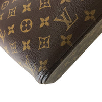 LOUIS VUITTON Tote Bag Sling bag Luco Monogram canvas M51155 Brown Women Used 1170-2401E 100% authentic