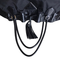 PRADA Tote Bag Handbag Nylon BR3555 black Women Used 1176-2401E 100% authentic