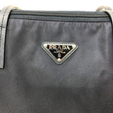PRADA Shoulder Bag Bag 2WAY Triangle logo Tote Bag/Crossbody Nylon 1BG189 Navy unisex(Unisex) Used Authentic