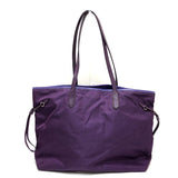 PRADA Tote Bag Bags Shoulder Bags logo saffiano leather BR3924 purple Women Used Authentic