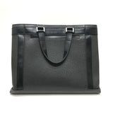LOUIS VUITTON Business bag Casbeck PM Taiga Leather M31022 black mens Used Authentic