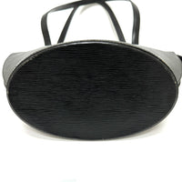 LOUIS VUITTON Tote Bag M52262 Epi Leather black Sunjack shopping Women Used Authentic