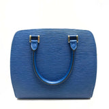 LOUIS VUITTON Handbag M52055 Epi Leather blue Epi Ponneuf Women Used Authentic