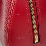 LOUIS VUITTON Handbag M52087 Epi Leather Red Epi Jasmin Handbag Women Used Authentic