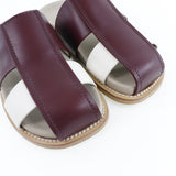 BOTTEGAVENETA Sandals leather 565643 Brown Women Used Authentic