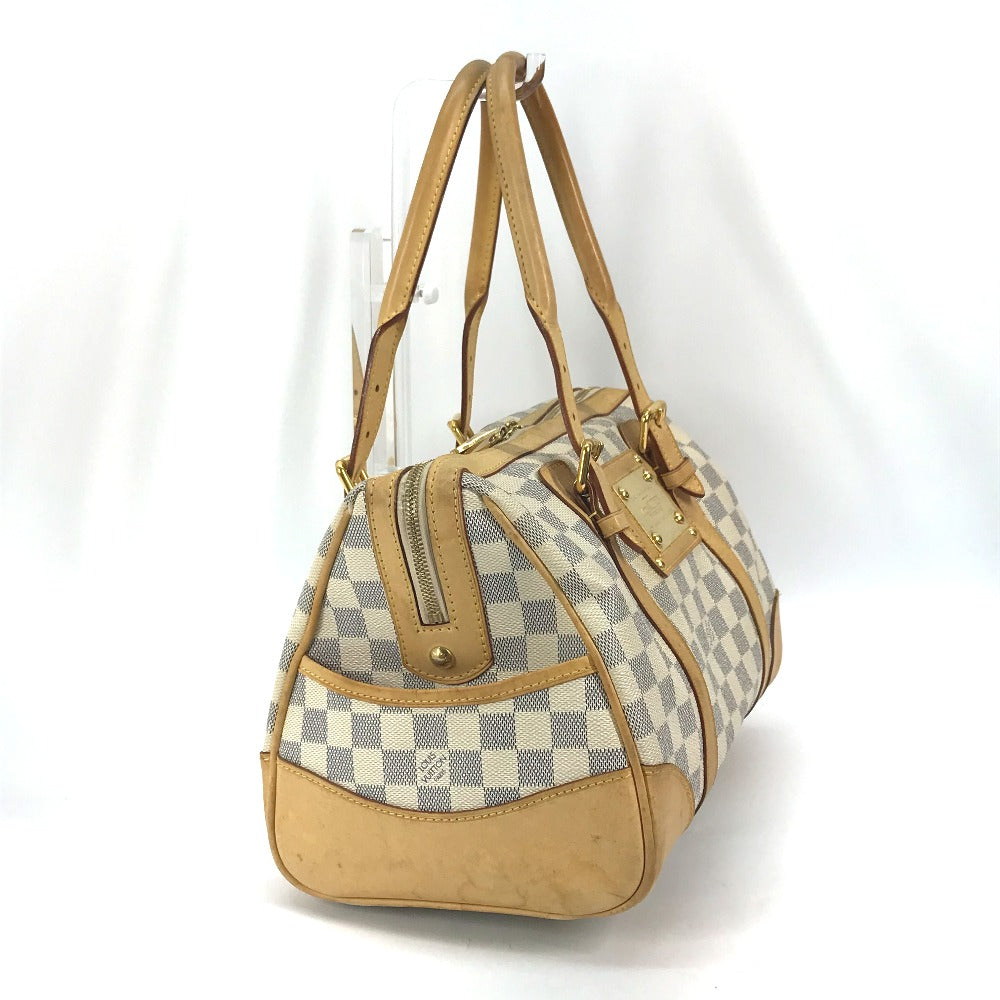 LOUIS VUITTON Handbag N52001 Damier Azur Canvas white Damier Azur Berkeley PM Women Used Authentic