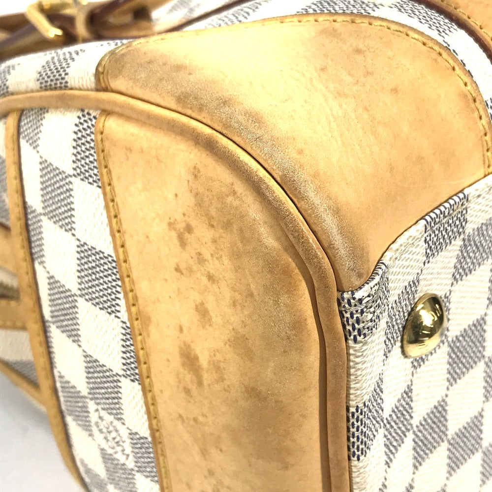 LOUIS VUITTON Handbag N52001 Damier Azur Canvas white Damier Azur Berkeley PM Women Used Authentic