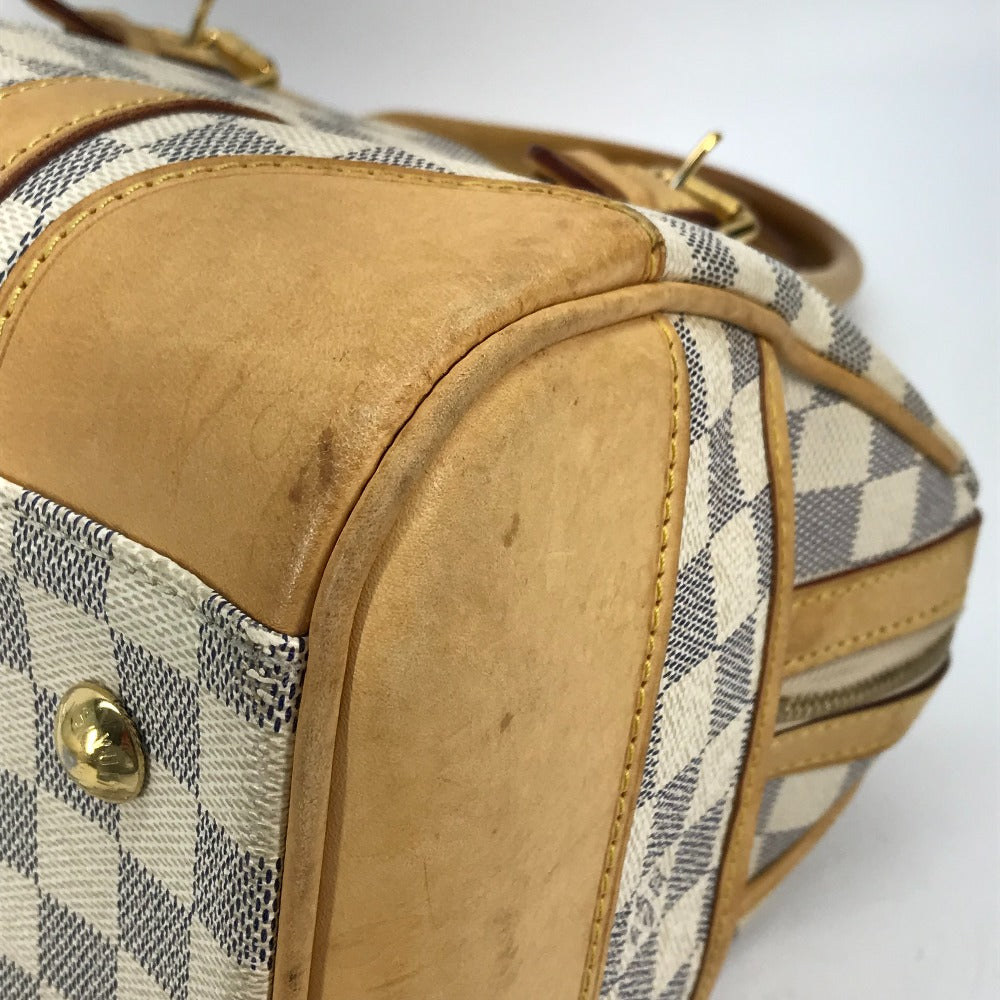 LOUIS VUITTON Handbag N52001 Damier Azur Canvas white Damier Azur Berkeley PM Women Used Authentic