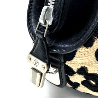 LOUIS VUITTON Handbag M94257 leather beige Leopard Baby Women Used Authentic