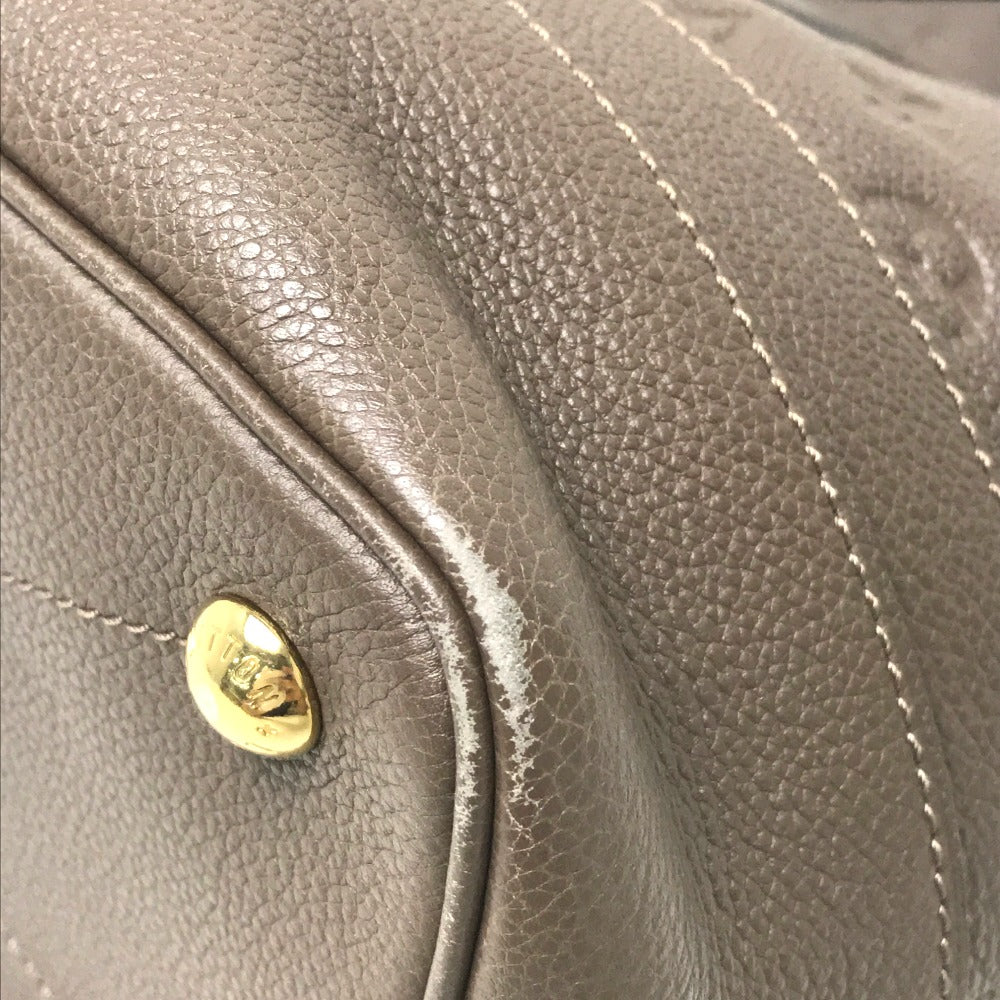 LOUIS VUITTON Tote Bag M40516 Monogram Ann Platt Leather Brown Monogram Ann Platt Citadine PM Women Used Authentic