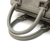 LOUIS VUITTON Handbag M48906 suede gray 2013 Illusion Line Speedy Cube PM Women Used Authentic
