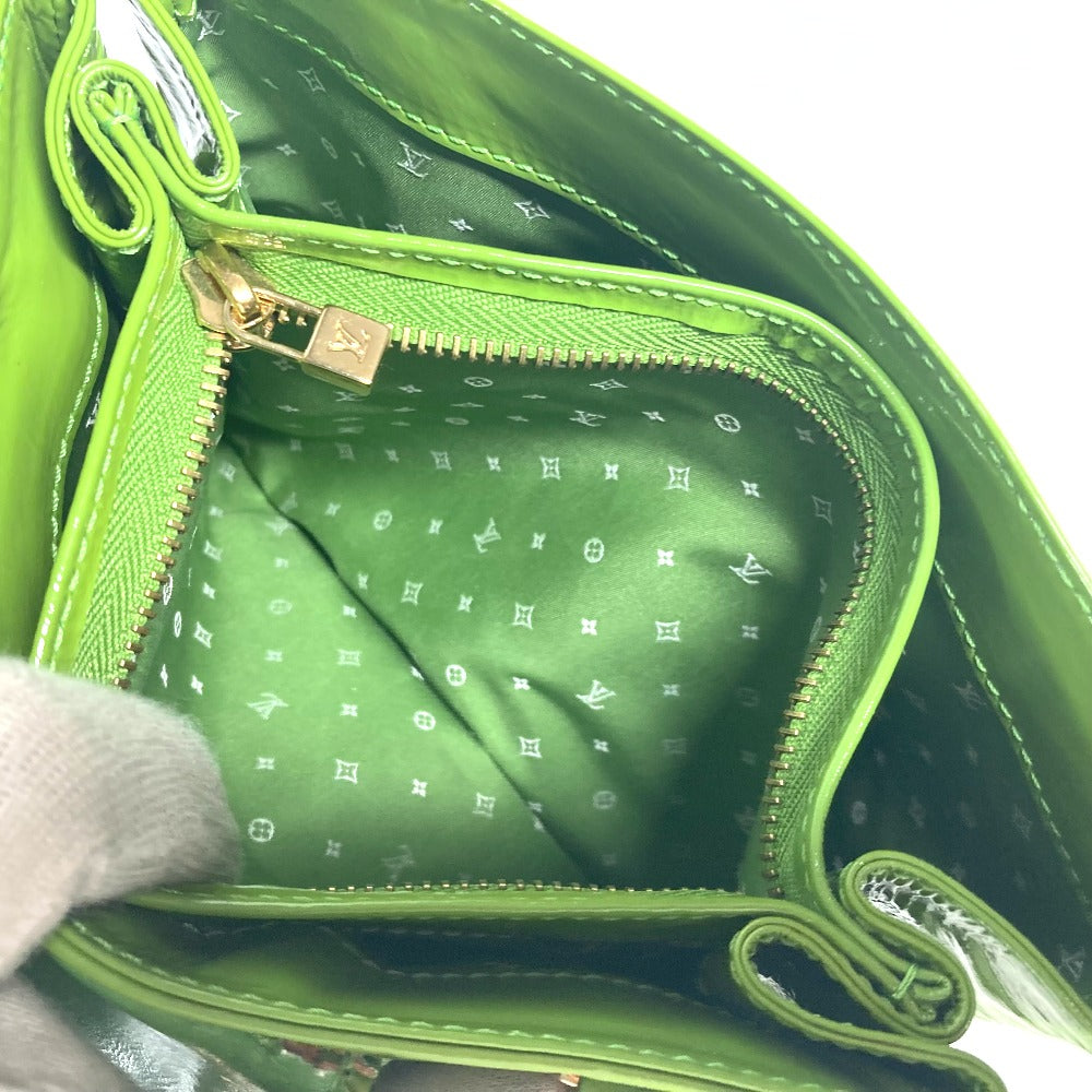 LOUIS VUITTON Handbag M92518 enamel green sack bicolour