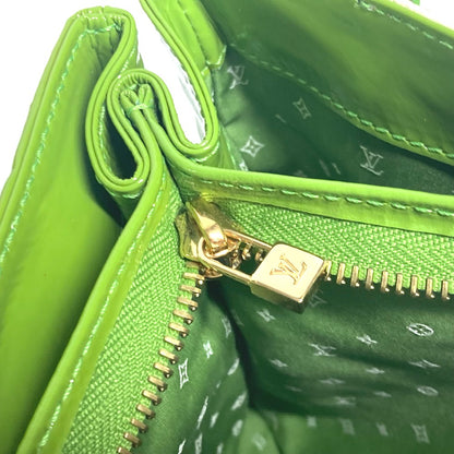 LOUIS VUITTON Handbag M92518 enamel green sack bicolour