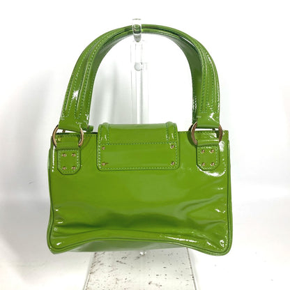 LOUIS VUITTON Handbag M92518 enamel green sack bicolour