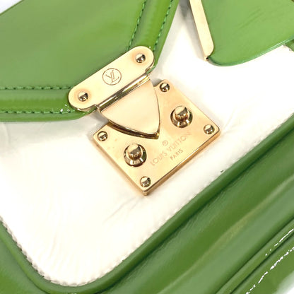 LOUIS VUITTON Handbag M92518 enamel green sack bicolour