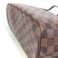 LOUIS VUITTON Tote Bag bag shawl Damier Never full PM Damier canvas N41359 Brown Women Used Authentic