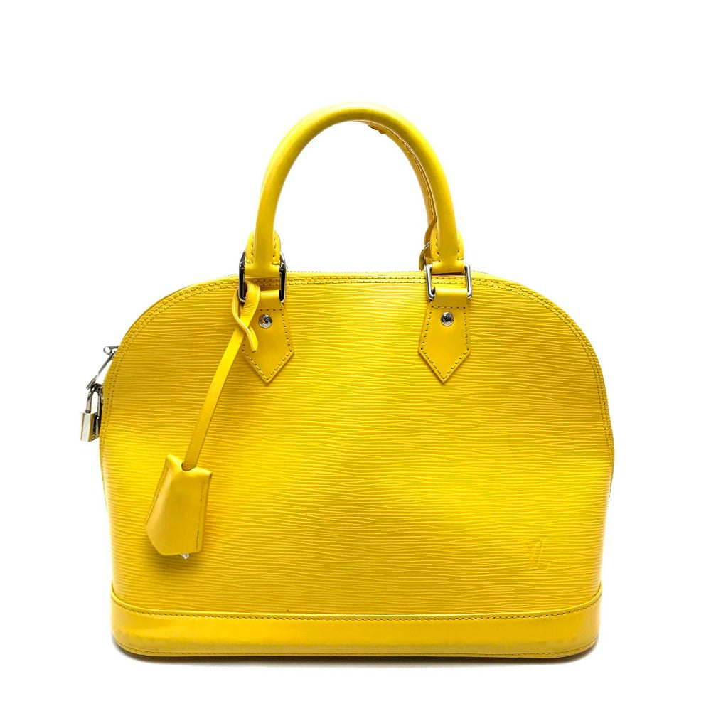 LOUIS VUITTON Handbag M40619 Epi Leather yellow Epi Alma PM Women Used Authentic