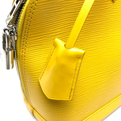 LOUIS VUITTON Handbag M40619 Epi Leather yellow Epi Alma PM Women Used Authentic