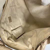 LOUIS VUITTON Shoulder Bag M95423 leather beige Monogram Olympe Nimbs GM Women Used Authentic