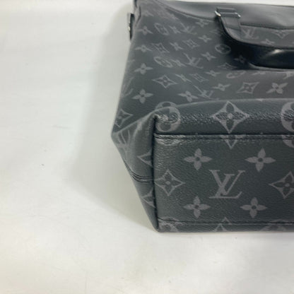 LOUIS VUITTON Tote Bag M40567 Monogram Eclipse Canvas black Monogram Eclipse Tote Explorer mens Used Authentic