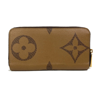 LOUIS VUITTON Long Wallet Purse M69353 Monogram giant canvas Brown Monogram Giant Zippy wallet Women Used Authentic