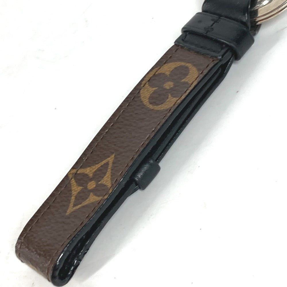 LOUIS VUITTON key ring MP2293  Monogram canvas Brown Monogram Porto Cle Dragonne mens Used Authentic