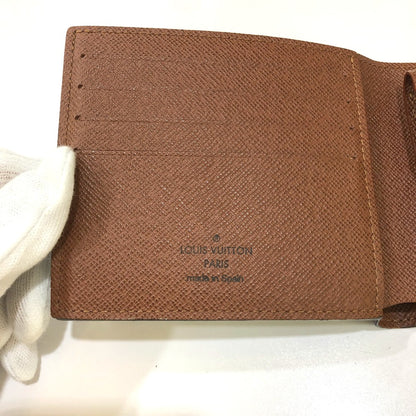 LOUIS VUITTON Folded wallet M62288 Monogram canvas Brown logo Portefeuille Marco NM Women Used Authentic