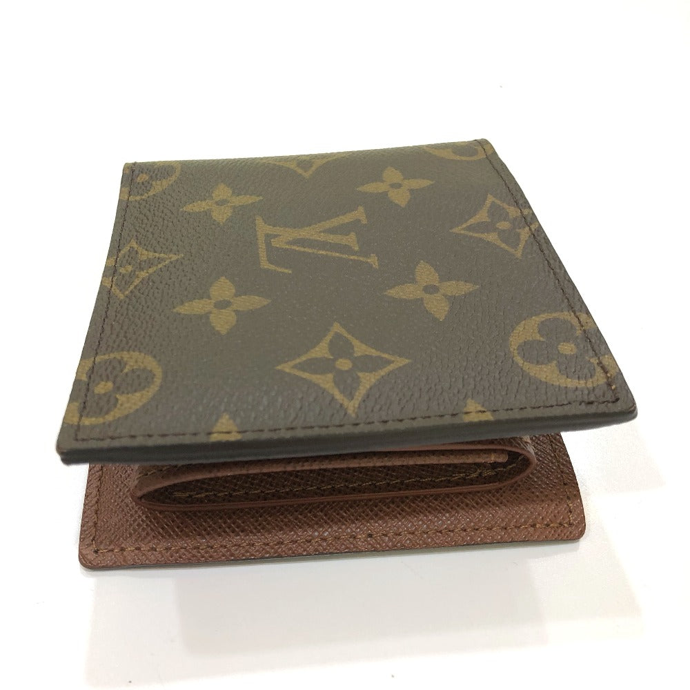 LOUIS VUITTON Folded wallet M62288 Monogram canvas Brown logo Portefeuille Marco NM Women Used Authentic