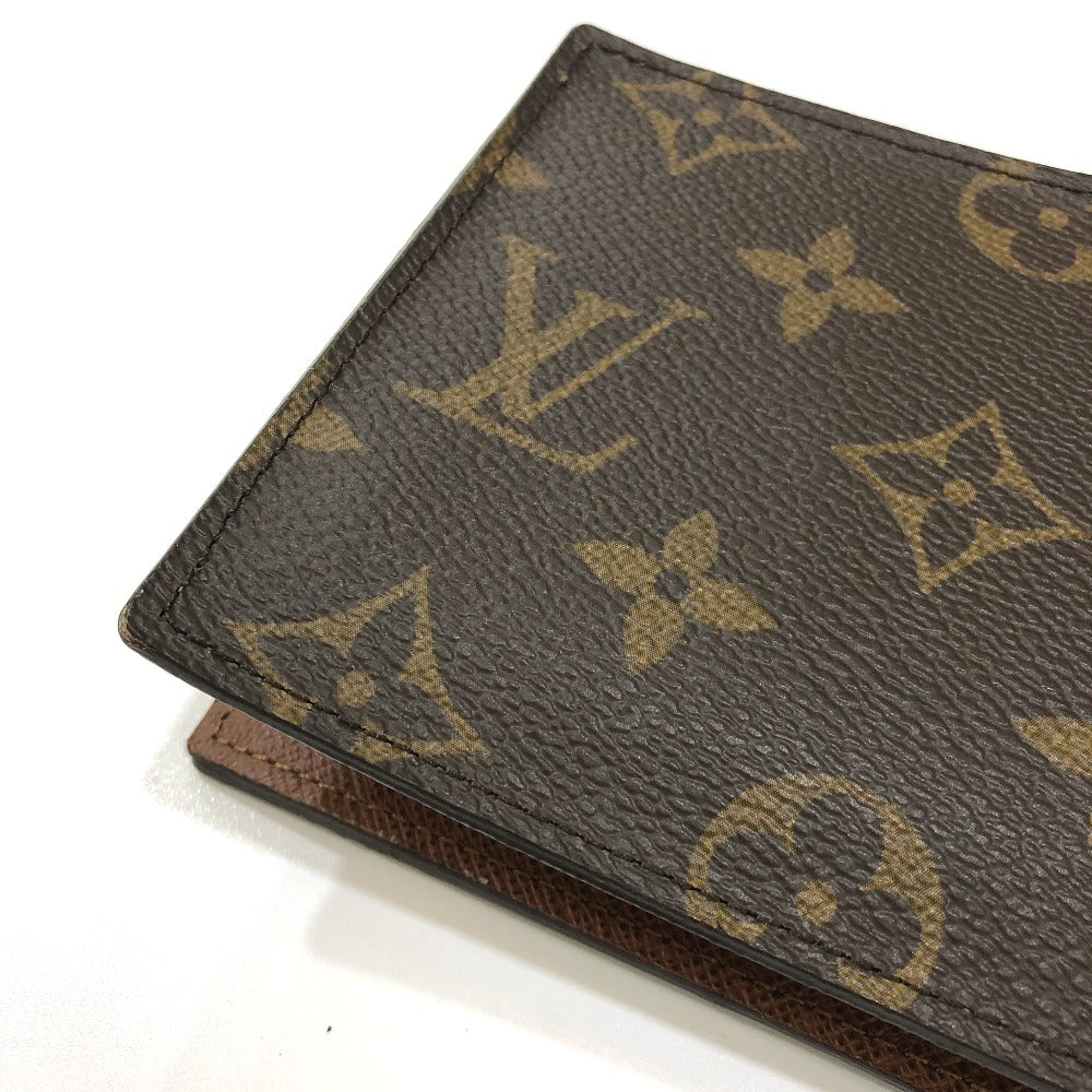 LOUIS VUITTON Folded wallet M62288 Monogram canvas Brown logo Portefeuille Marco NM Women Used Authentic